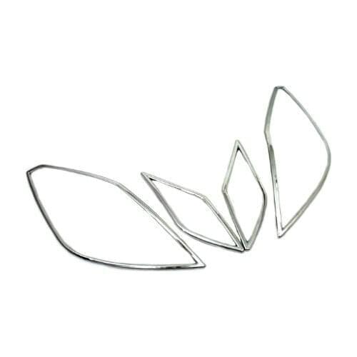 Chromium Styling Chrome Headlight Cover For Mercedes Benz W207 E Class Coupe / Convertible