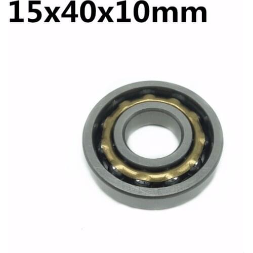 1pcs Magneto Bearing 15x40x10 mm Angular Contact Separate Permanent Motor Ball Bearings BO15