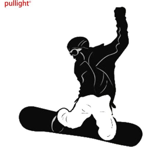 Fashion Personality car styling Vinyl Snowboard Motorcycle SUVs Bumper Car Window Laptop car Stickers Accessories