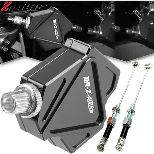 Motorcycle CNC Aluminum Stunt Clutch Lever Easy Pull Cable System For SUZUKI DRZ400SM DRZ 400 DRZ400 SM 2000-2017 2016 2015 2014