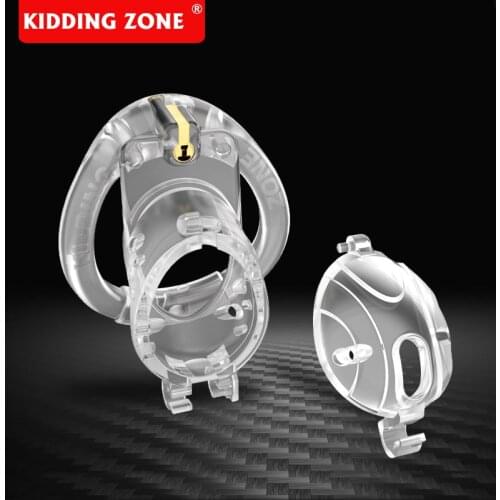 New Cock Cage Openable Ring Quick Disassemble Cap Flip Design Male Chastity Device,Penis Ring,BDSM Adult Sex Toys For Man