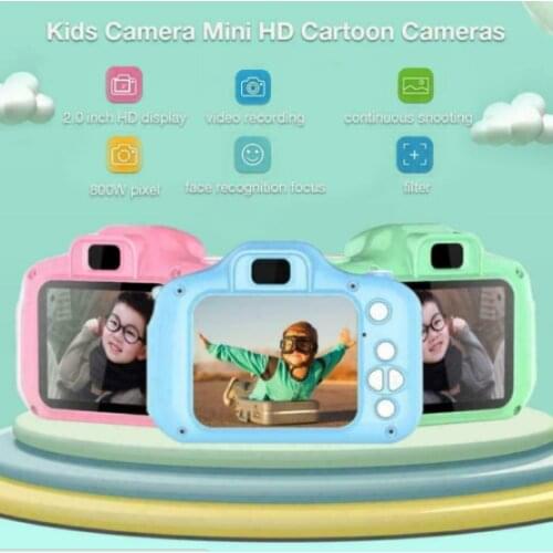 New children kids camera childrens mini educational toys baby gifts birthday gifts digital camera 13 million pixel projection c
