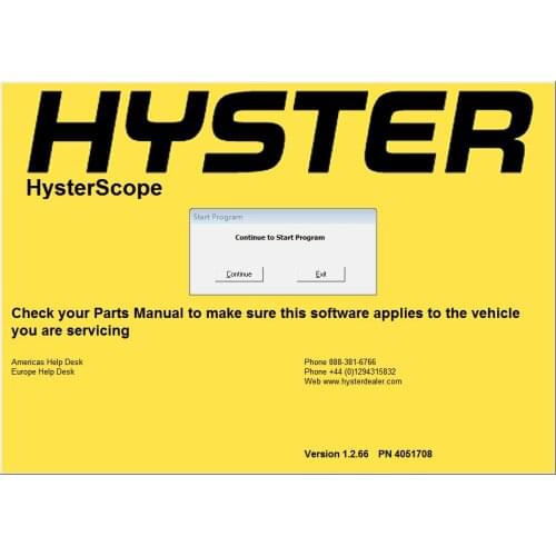 Hyster Scope V1.2.66 for B222, C222, D222