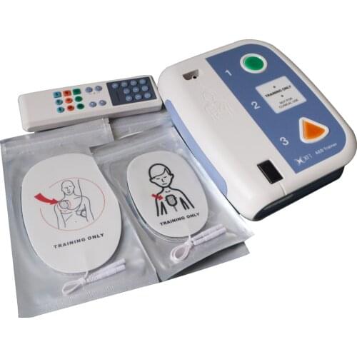 AED Trainer 120C+XFT First Aid Device Automated External Defibrillator Teaching CPR Training Emergency Rescue Bilingual Teach