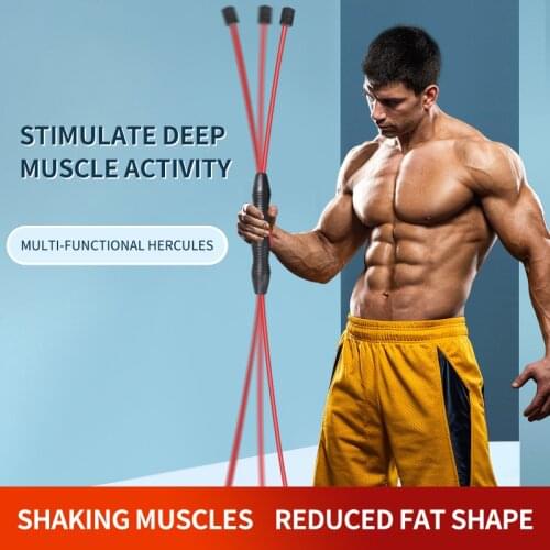 Feilishi Rod Multi-Function Training Stick Phyllis Fitness Elastic Rod Yoga Exercise Elastic Stick Gym Accessories for Home