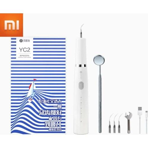 Xiaomi Dr.Bei Ultrasonic Scaler YC2 IPX7 Waterproof Overheating Protection With LED lighting Oral Care Tooth Cleaning Tools