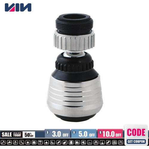 Universal 360 Degree Faucet Aerator Kitchen Sink Water Saving Splash Filter Faucet Nozzle Diffuser Shower Connector Bubbler