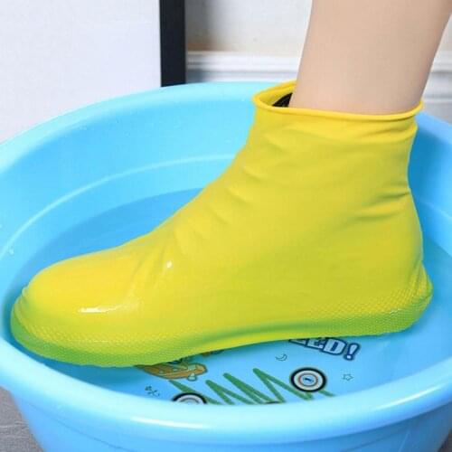 Boots Waterproof Shoe Cover Silicone Material Unisex Shoes Protectors Rain Boots for Indoor Outdoor Rainy Days Reusable