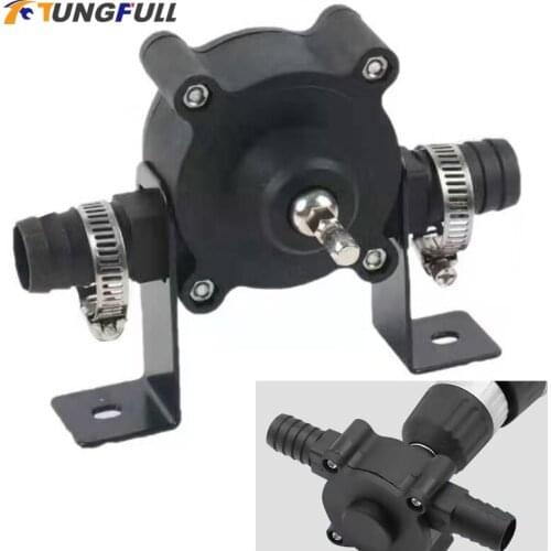 Electric Drill Water Pump Mini Hand Self-priming Liquid Transfer Oil Fluid Water Pump Portable Home Garden Outdoor Tool