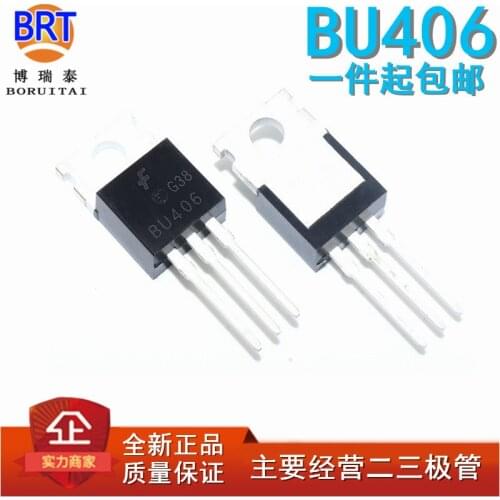 10pcs/lot BU406 406 TO220 In Stock