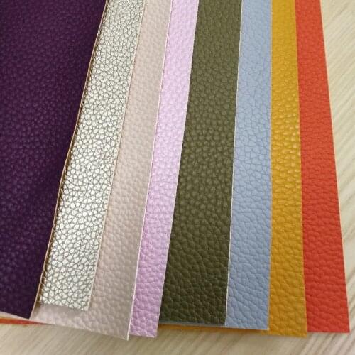 8pcs 21x30cm A4 size PU leather for project craft CN198
