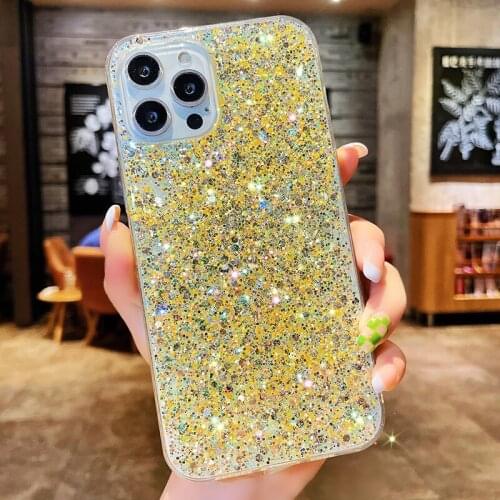 For Xiaomi Redmi Note 10 9 8 7 Pro 10S 9S Case Bling Glitter Cover Xiaomi Poco X3 F2 Pro M3 F3 Mi 11 10 Lite 10T Pro Phone Cases