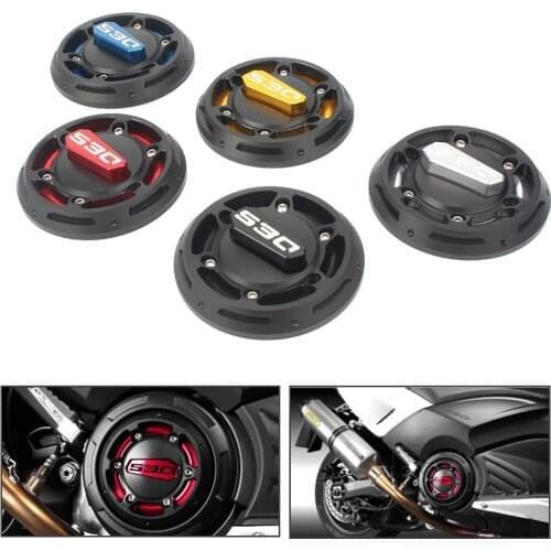 CNC Motorcycle Engine Stator Engine Guard Covers Protector for YAMAHA T-MAX 530 2012-2015 T-MAX 500 2008-2011 Aluminum
