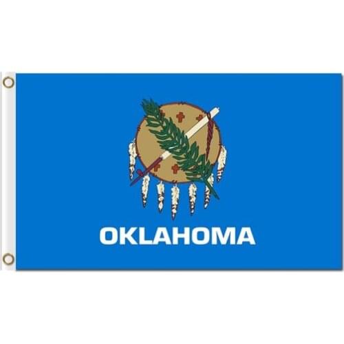 Flag of Oklahoma state United states flags 3x5 foot