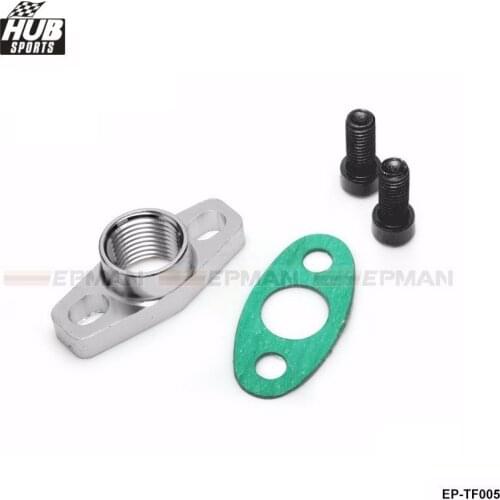 GT25 GT28 T25 T28 GT30 GT35 garrett an10 1/2NPNT turbo Charger Oil Drain Flange Adapter HU-TF005