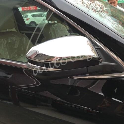 Chrome Side Rearview Mirror Cover Overlay Cap For Toyota RAV4 2013-2018 / Highlander Kluger 2014-2019