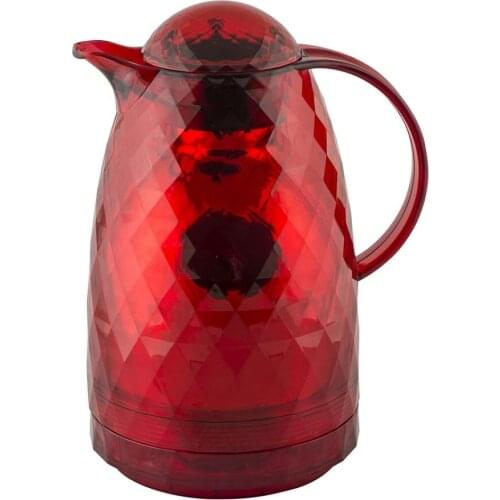 1.5 L Red Flat Lid Vacuum Flask