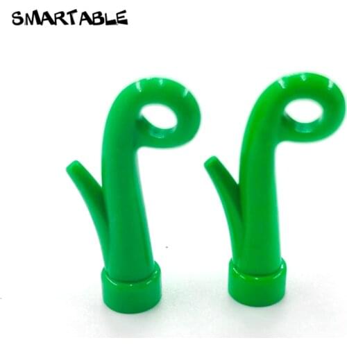 Smartable Bushes Grass Tree Garden Plant Building Blocks MOC Parts Toys For Kids Compatible Major Brands 2423 Toys 60pcs/lot