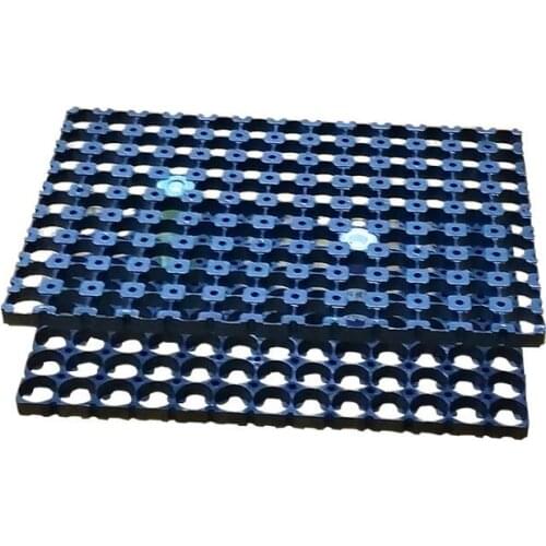 MasterFire 100pcs/lot 9*13 21700 Battery Holder Bracket Cell Safety Anti Vibration Black Plastic Brackets For 21700 Batteries