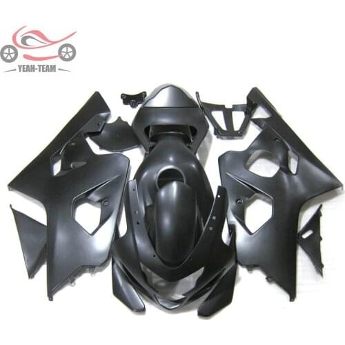 Free Custom motorcycle fairings set for Suzuki K4 2004 2005 GSXR750/600 04 05 GSXR 600 750 matte black fairing parts+tank cover