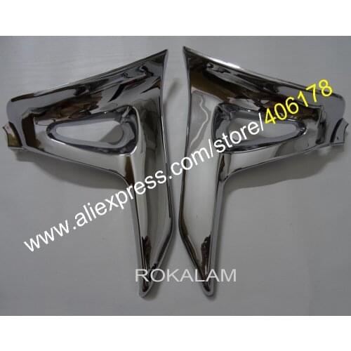 Hot Sales,Chrome Triangle Cover For Honda GoldWing GL 1800 GL1800 Chrome Left Right Motorcycle Parts Modified accessories