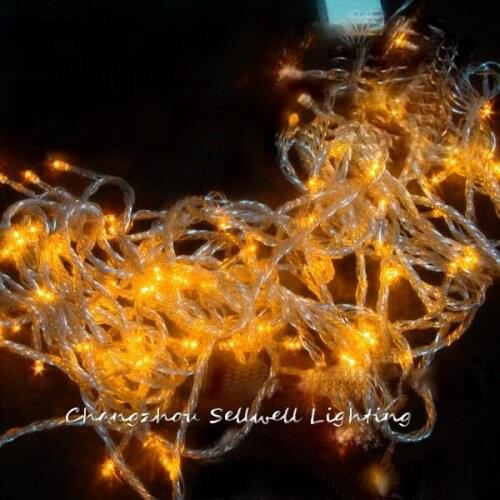 Christmas lamp courtyard celebration decoration yellow LED star bulb H025