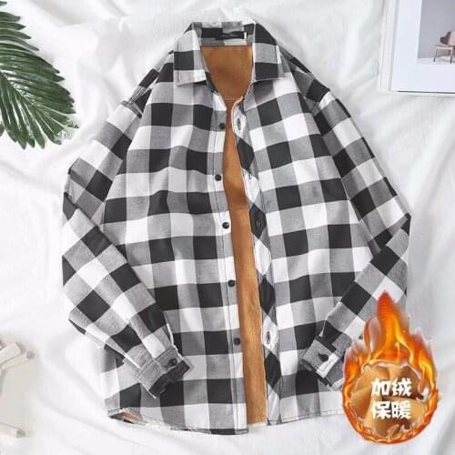 RUANDAI Men's Warm Shirts