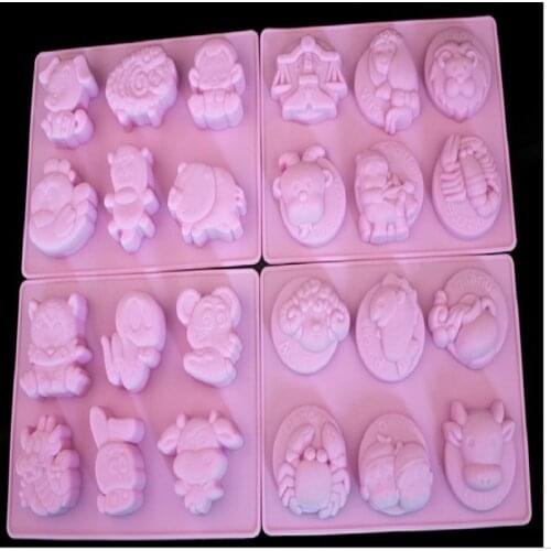Twelve zodiac Zodiac silicone cake mold handmade soap mold