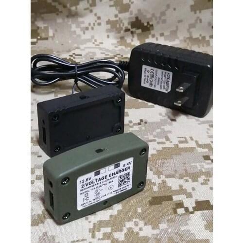 High efficiency multi-purpose dual-use charger (8.4VDC/12.6VDC)for PRC152A/PRC148