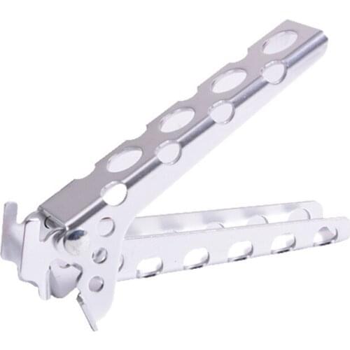 X7JD Aluminum Anti-Scald Pot Pan Gripper Clamp Handle Holder Clip Outdoor Camping Cookware