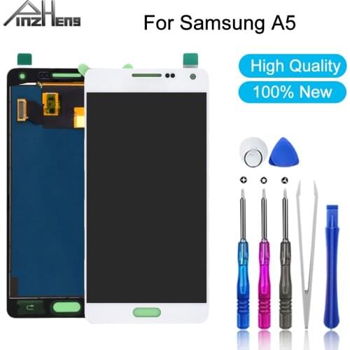 PINZHENG AAAA Quality LCD For Samsung Galaxy A5 LCD Display Touch Screen Digitizer Assembly A500 A500F A500FU A500H Screens