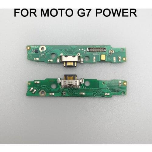 1pcs Motorola Moto G7 Power USB Charging Port Mic Microphone Dock Connector Board Flex Cable