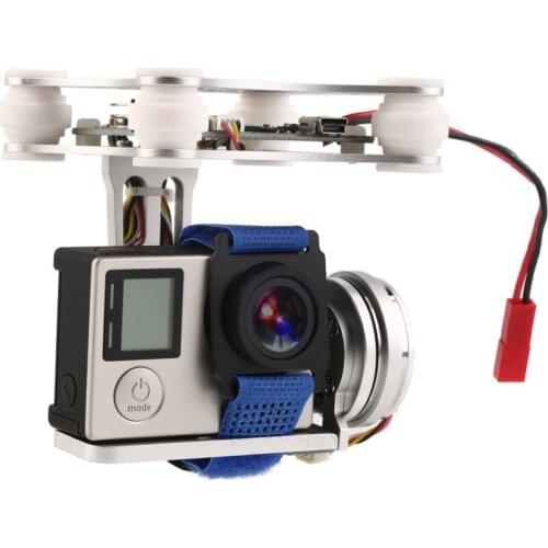 2 Axis Brushless Gimbal Lightweight Aerial Photography Gimbal plug and play PTZ For DJI Phantom 1 2 F550 F450 GoPro DIY Drone