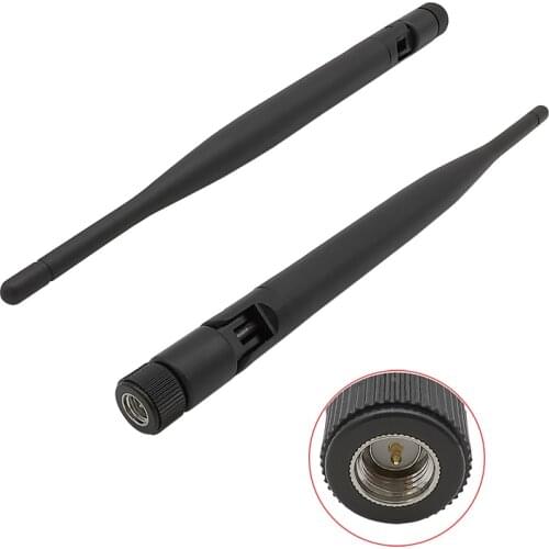 ALLISHOP 20Pcs 868Mhz 5dbi Antenna Radio Antenna SMA Male Connector 19cm Rotatable Folding Aerial Wireless