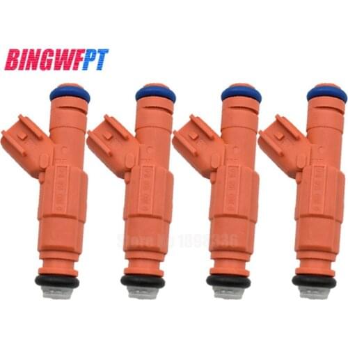 4PCS 0280156156 for C-Max Focus II 2 For Mazda 6 Hatchback Volvo Injection nozzle Injection valve Injector