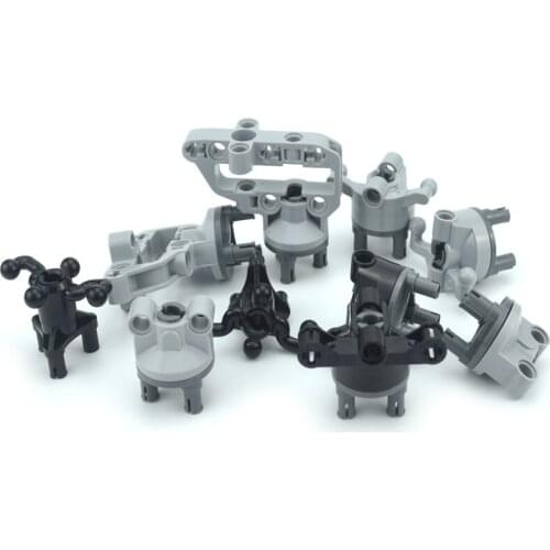 4pcs Suspension Steering Hub Axle Technical MOC Parts Tire Wheel Hub Car Truck Drive 92908 and 92909 Combination building blocks