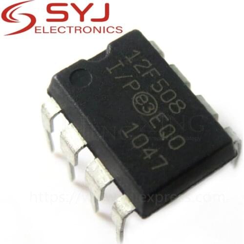 5pcs/lot PIC12F508-I/P DIP-8 PIC12F508 DIP PIC12F508-I 12F508-I/P new original In Stock