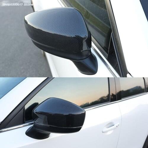 Car Side Mirror Case Chrome Rearview Door Wing Mirror Cover Cap Shell For Mazda CX5 CX-5 2017 2018 2019 2020 2021