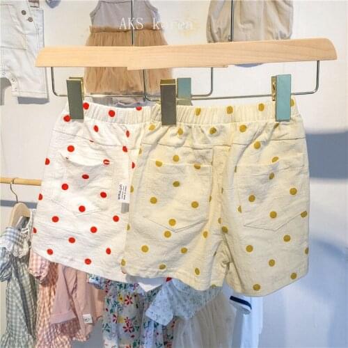 Kids Girls and Boys Korean Style Cotton Short Pants