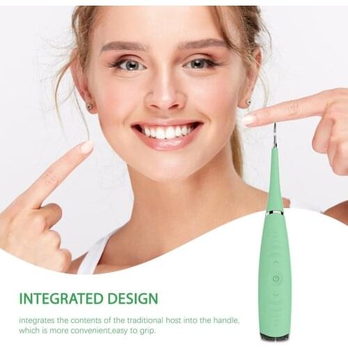 Electric Ultrasonic Dental Scaler Tooth Calculus Remover Cleaner Tooth Stains Tartar Whiten Teeth Tool