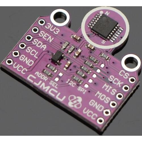 CJMCU-1335 Hall Effect 360 Non-Contact X-Y Plane Angle Sensor