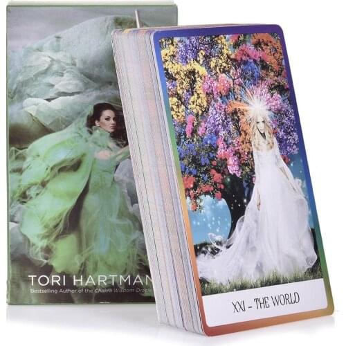 78 The Chakra Wisdom Tarot Cards Deck Oracle English Version Board Games Family Party Playing Card Deck Table Game Entertainment