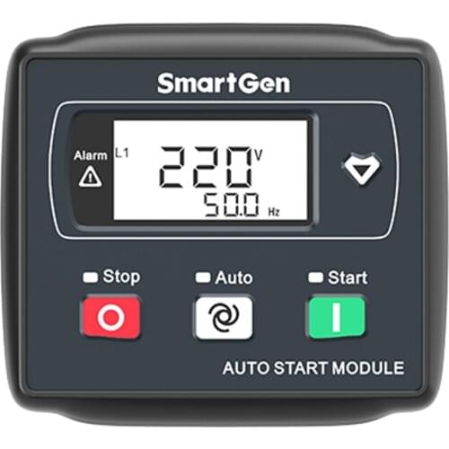Smartgen HGM1790N genset controller started and stopped manually