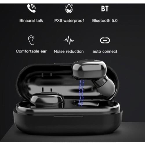 L13 TWS Bluetooth Earphone Wireless Headphones IPX6 Noise Reduction Color Display Headset Waterproof Earbuds for All Smartphones