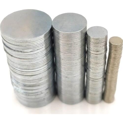 100pcs magnet 10*0.4mm/magnet 0.5mm 5mm 6mm 8mm 10mm Accessories Close up Magic Tricks props gimmicks Illusions Magic Card Magia