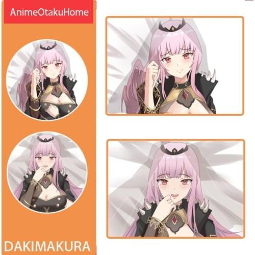 Anime Vtuber Mori Calliope Minato Aqua Fullbody Throw Pillow Cover Hugging Body Pillowcase Otaku Bedding Dakimakura Pillow Case