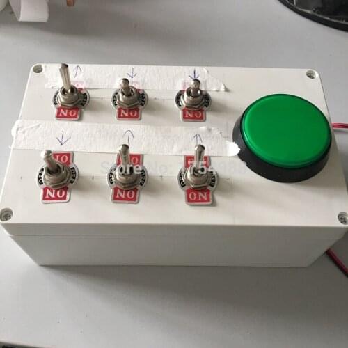 Toggle the box props real life room escape mysterious door game props