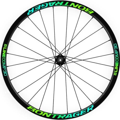 Complete KIT of compatible bike tire stickers 29 ”BONTRAGER LINE COMP 30 WH09 cycling accessories vinyl