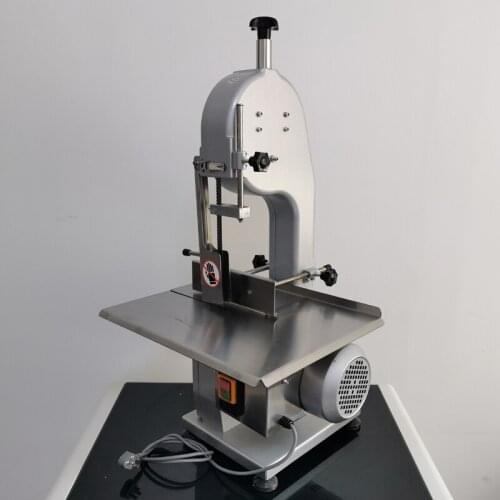 Commercial Fish Cow Steak Frozen Meat Cutter Table Electric Band Saw Bone Meat Cutting Machine
