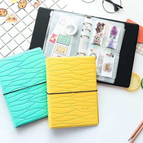 A5 A6 Size Transparent Frosted PVC Inner Sheets Pockets Album Holder for Photo Album Scrapbook Props Stickers Storage Pockets